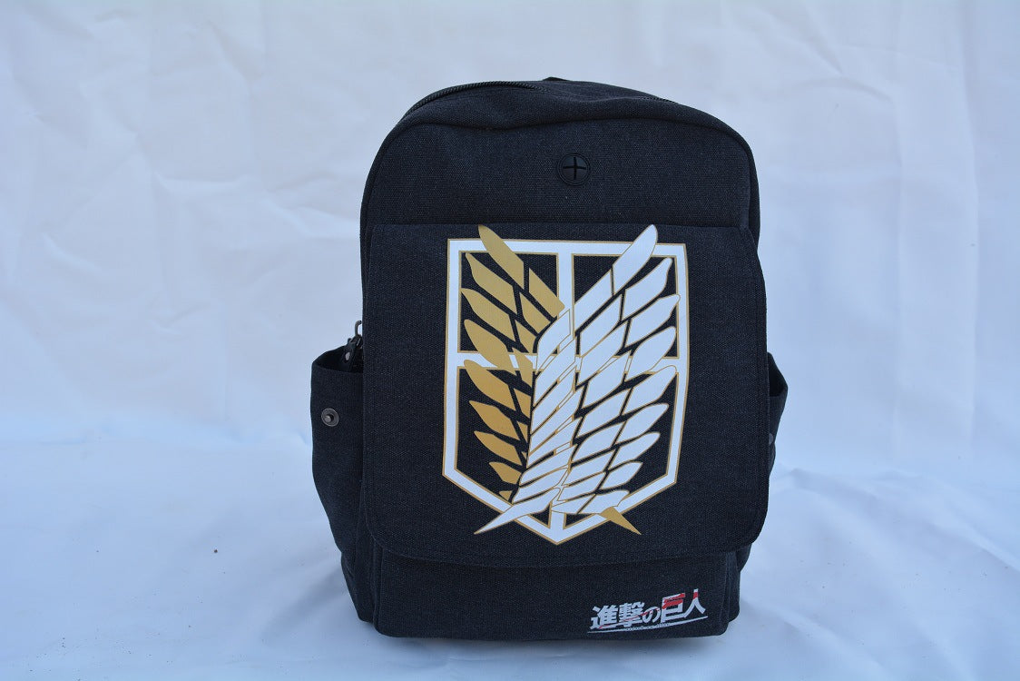 Attack on Titan Scout Regiment Canvas Backpack
