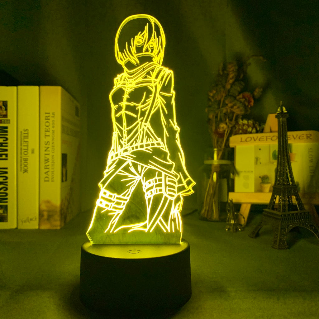 Attack on Titan 3D Acrylic LED Night Light