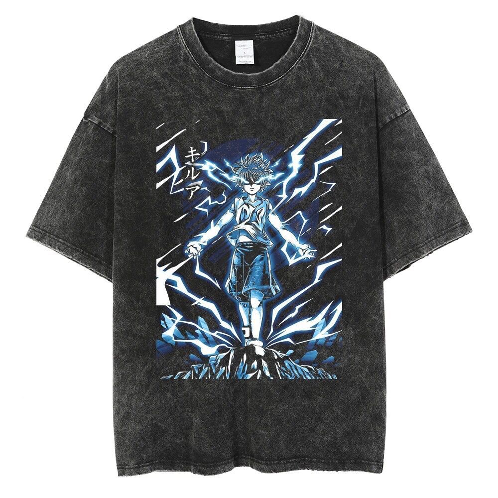 Hunter x Hunter Killua Zoldyck graphic tee