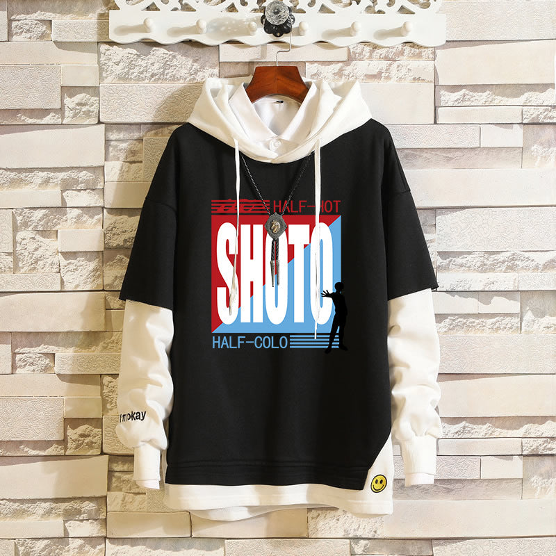 My Hero Academia Shoto Todoroki graphic hoodie