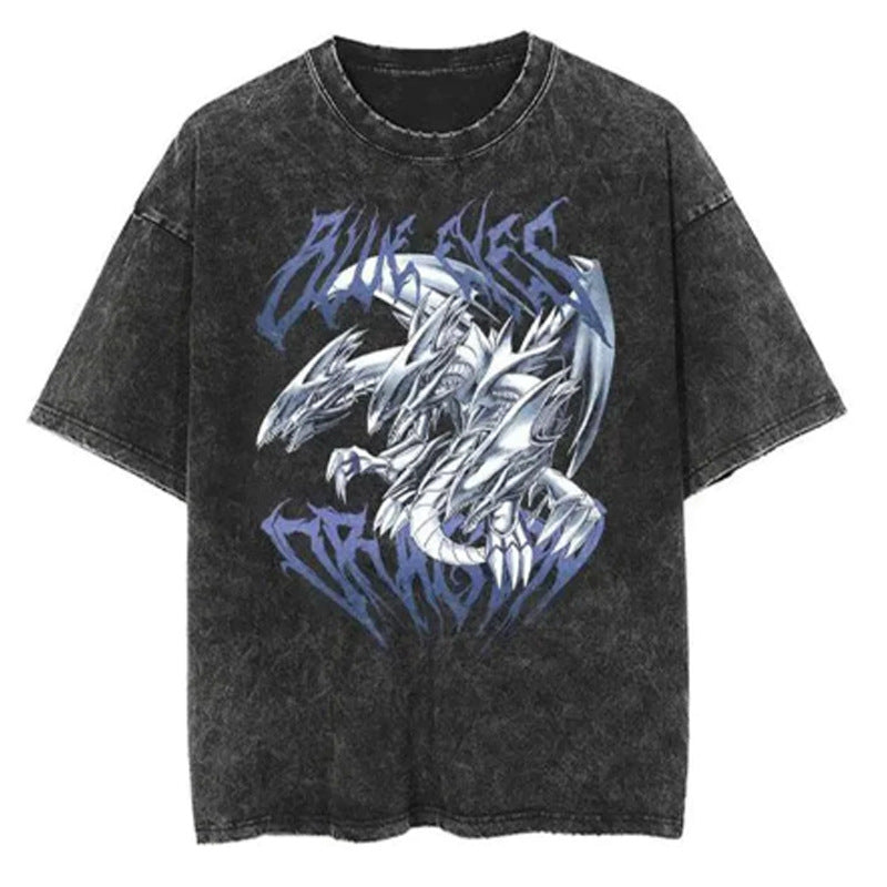 Yu-Gi-Oh Blue-Eyes White Dragon graphic tee