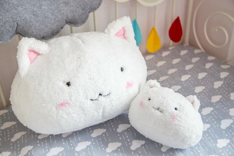 White Rabbit Plush Pillow — Anime Cozy