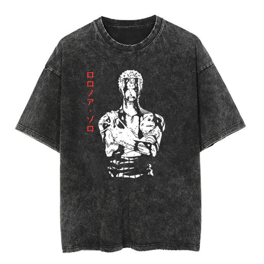 One Piece Roronoa Zoro graphic tee