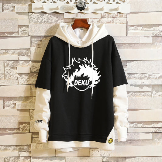 My Hero Academia Deku silhouette hoodie