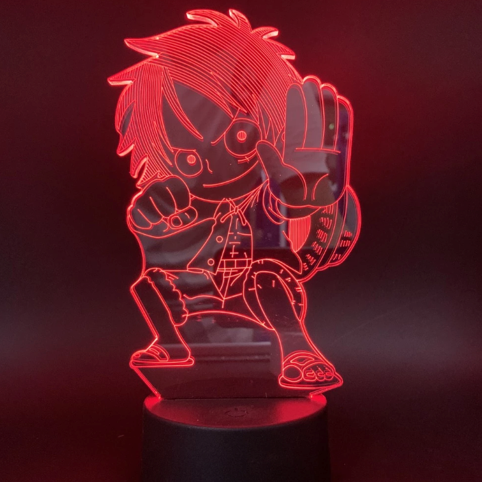 Luffy 3D LED Night Light