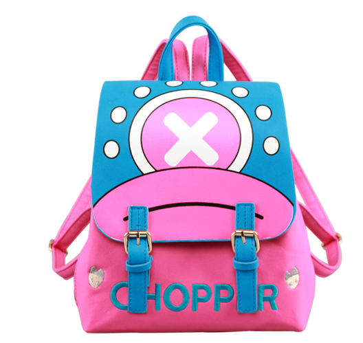 Chopper & Totoro Backpack with Keychain