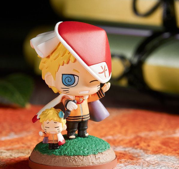 Naruto 5 Generations Chibi Figure Set — 8 Pack