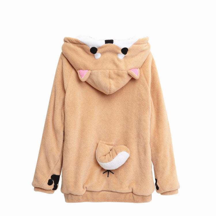 Neko Atsume Shiba Inu Hoodie — Kawaii Edition