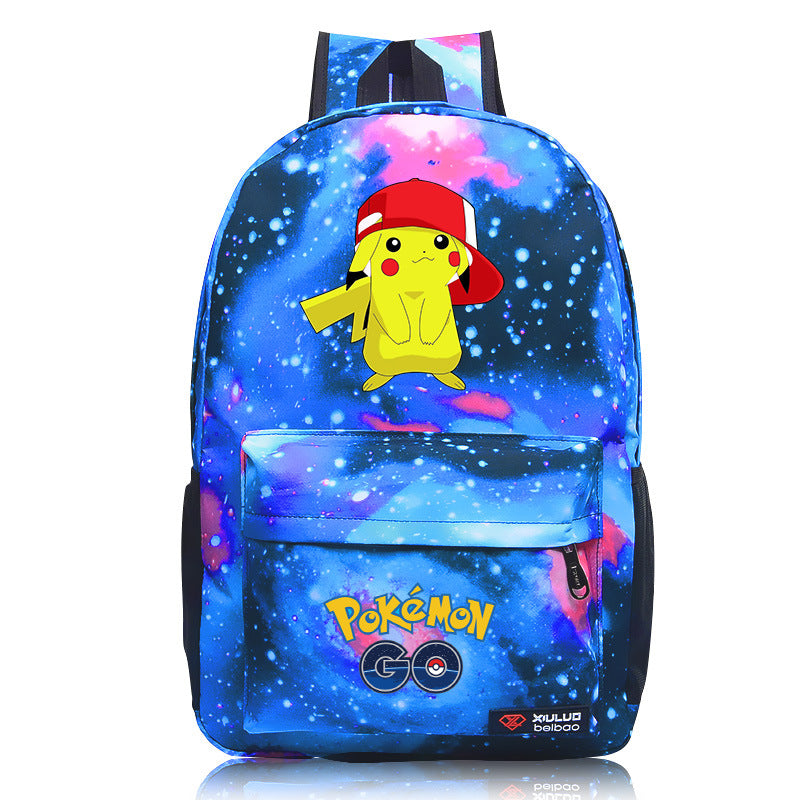 Pikachu Starry Sky Backpack