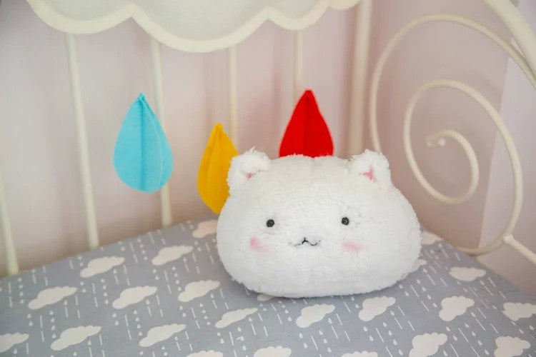 White Rabbit Plush Pillow — Anime Cozy