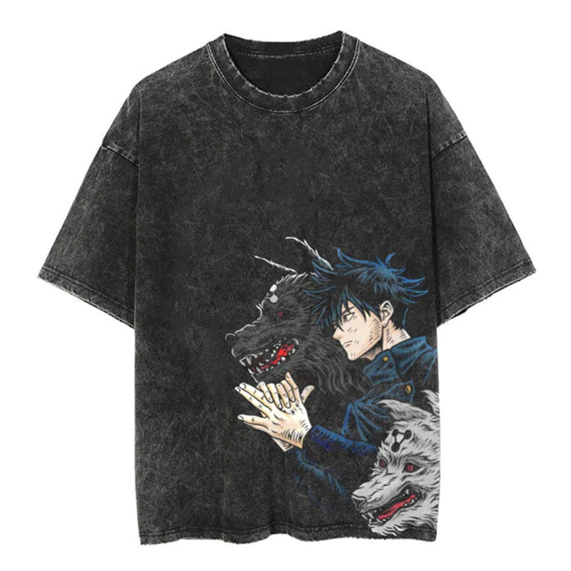 Jujutsu Kaisen Megumi Fushiguro graphic tee