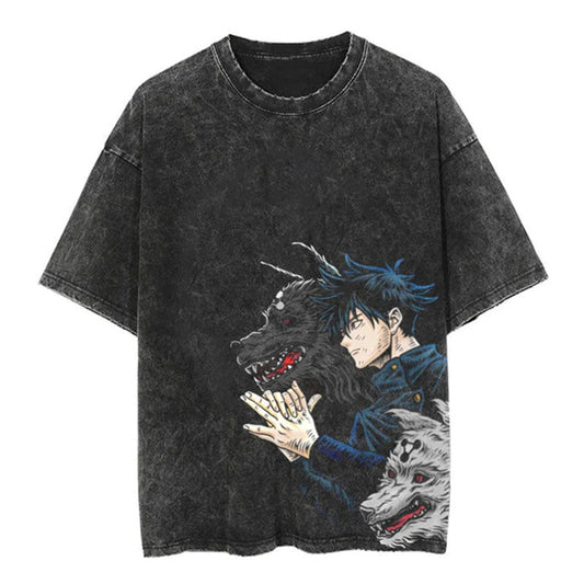 Jujutsu Kaisen Megumi Fushiguro graphic tee