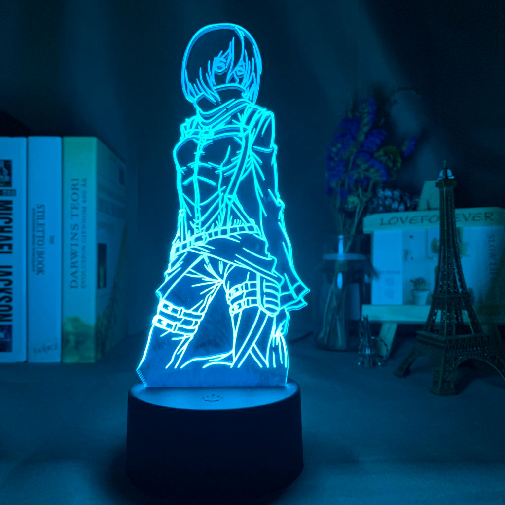 Attack on Titan 3D Acrylic LED Night Light