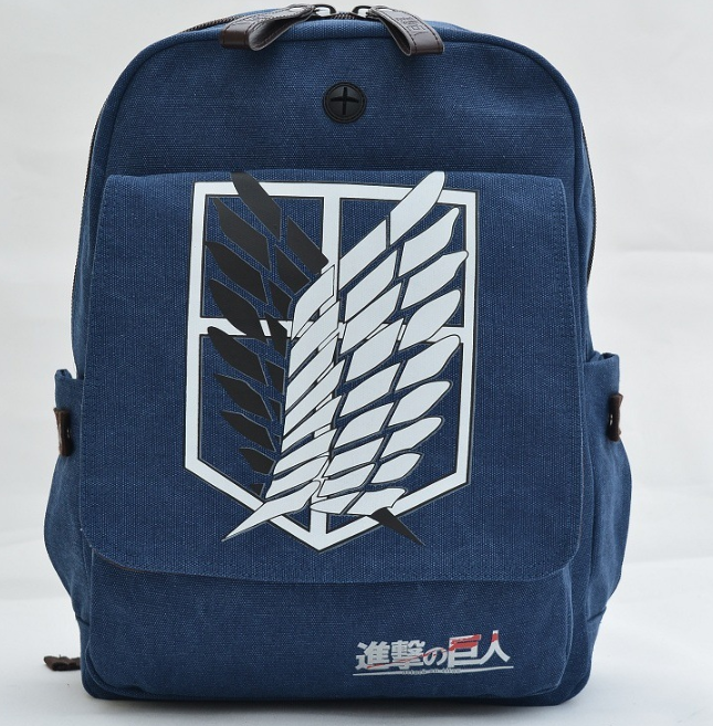 Attack on Titan Scout Regiment Canvas Backpack