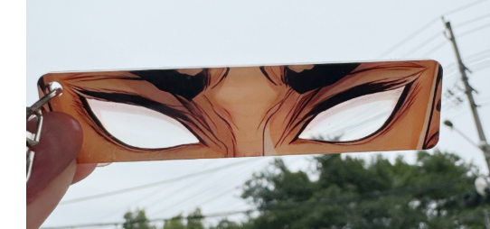 Demon Slayer Character Eyes Keychain