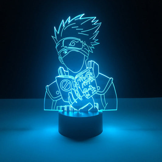 Naruto Kakashi LED 3D Night Light for Bedroom