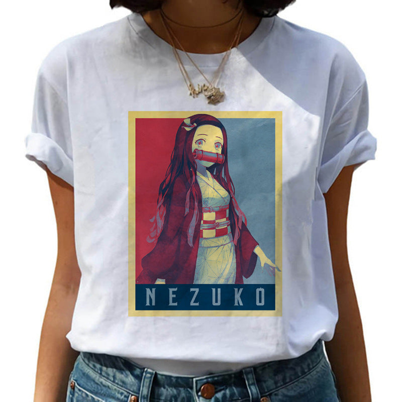 Nezuko Demon Slayer Anime Graphic T-Shirt