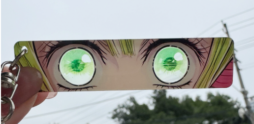 Demon Slayer Character Eyes Keychain