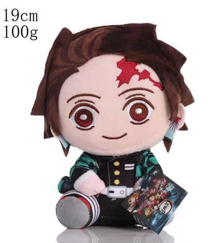 Demon Slayer Tanjiro Kamado chibi plush