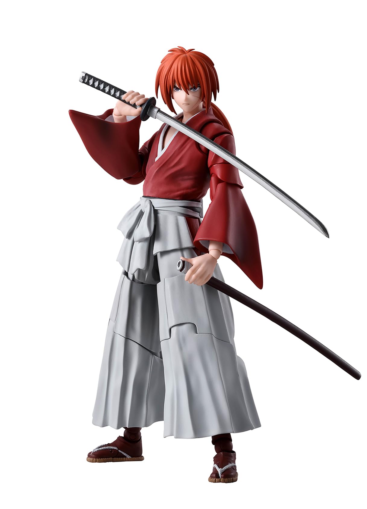 Tamashii Nations - Rurouni Kenshin: Meiji Swordsman Romantic Story - Kenshin Himura Bandai Spirits S.H.Figuarts Action Figure