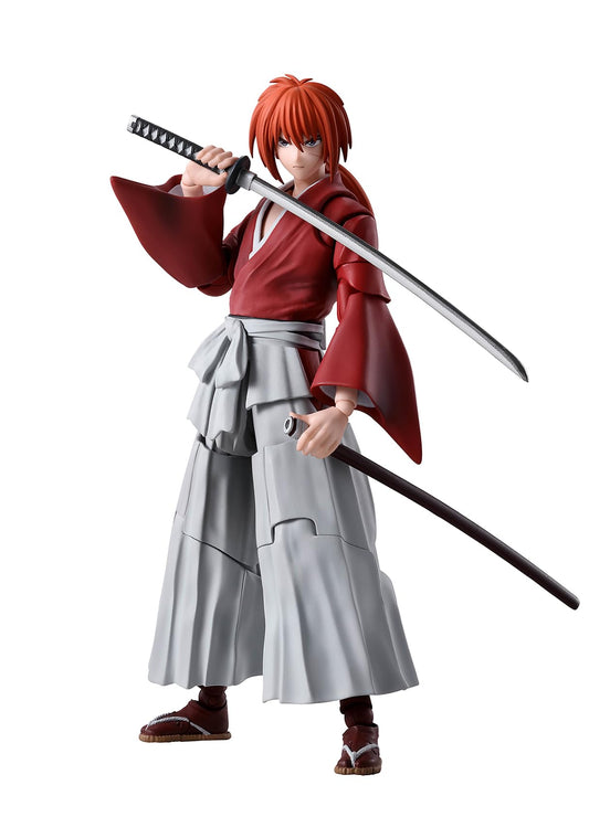 Tamashii Nations - Rurouni Kenshin: Meiji Swordsman Romantic Story - Kenshin Himura Bandai Spirits S.H.Figuarts Action Figure