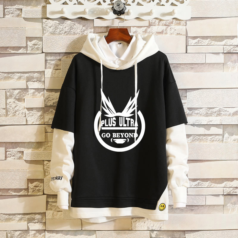 My Hero Academia Plus Ultra hoodie white