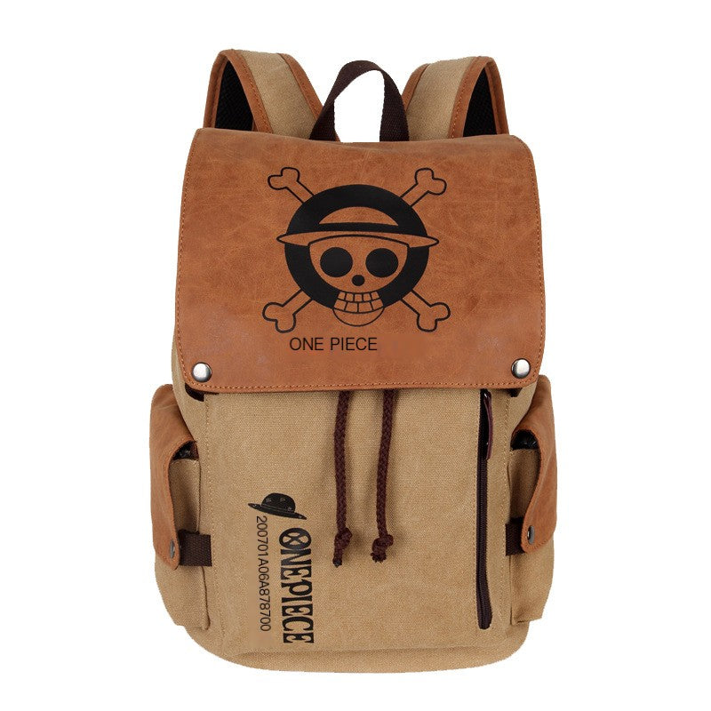 Attack on Titan & Multi-Anime Canvas Backpack