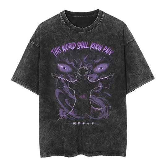 Naruto Pain Rinnegan graphic tee