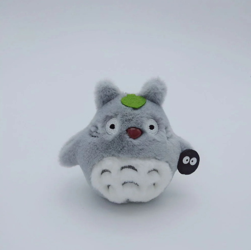 Mini Totoro Plush Keychain