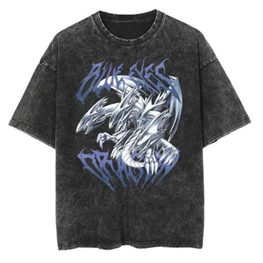 Yu-Gi-Oh Blue-Eyes White Dragon graphic tee