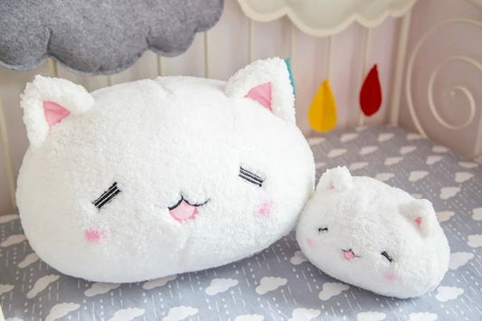 White Rabbit Plush Pillow — Anime Cozy