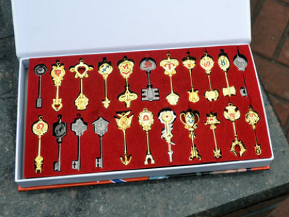 Fairy Tail Celestial Key Keychain Set