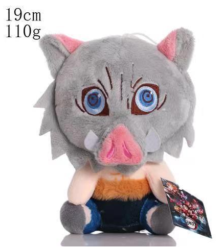 Demon Slayer Inosuke Hashibira chibi plush