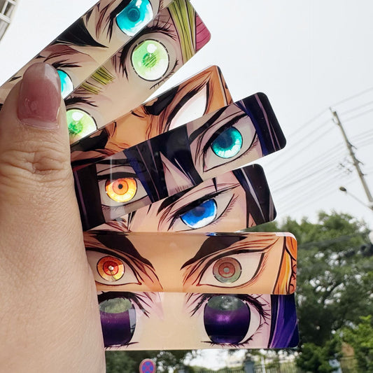 Demon Slayer Character Eyes Keychain
